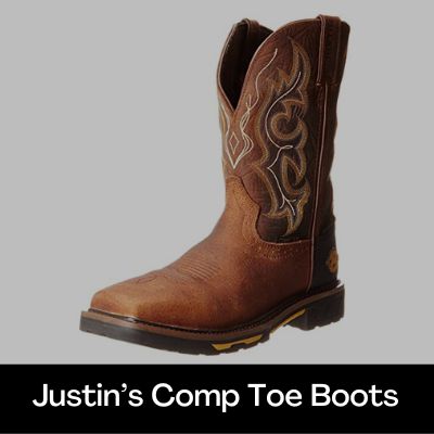 Justin’s Comp Toe Boots