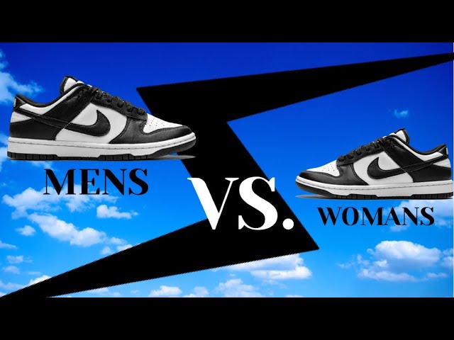 Difference Between Mens and Womens Nike Dunk Low?