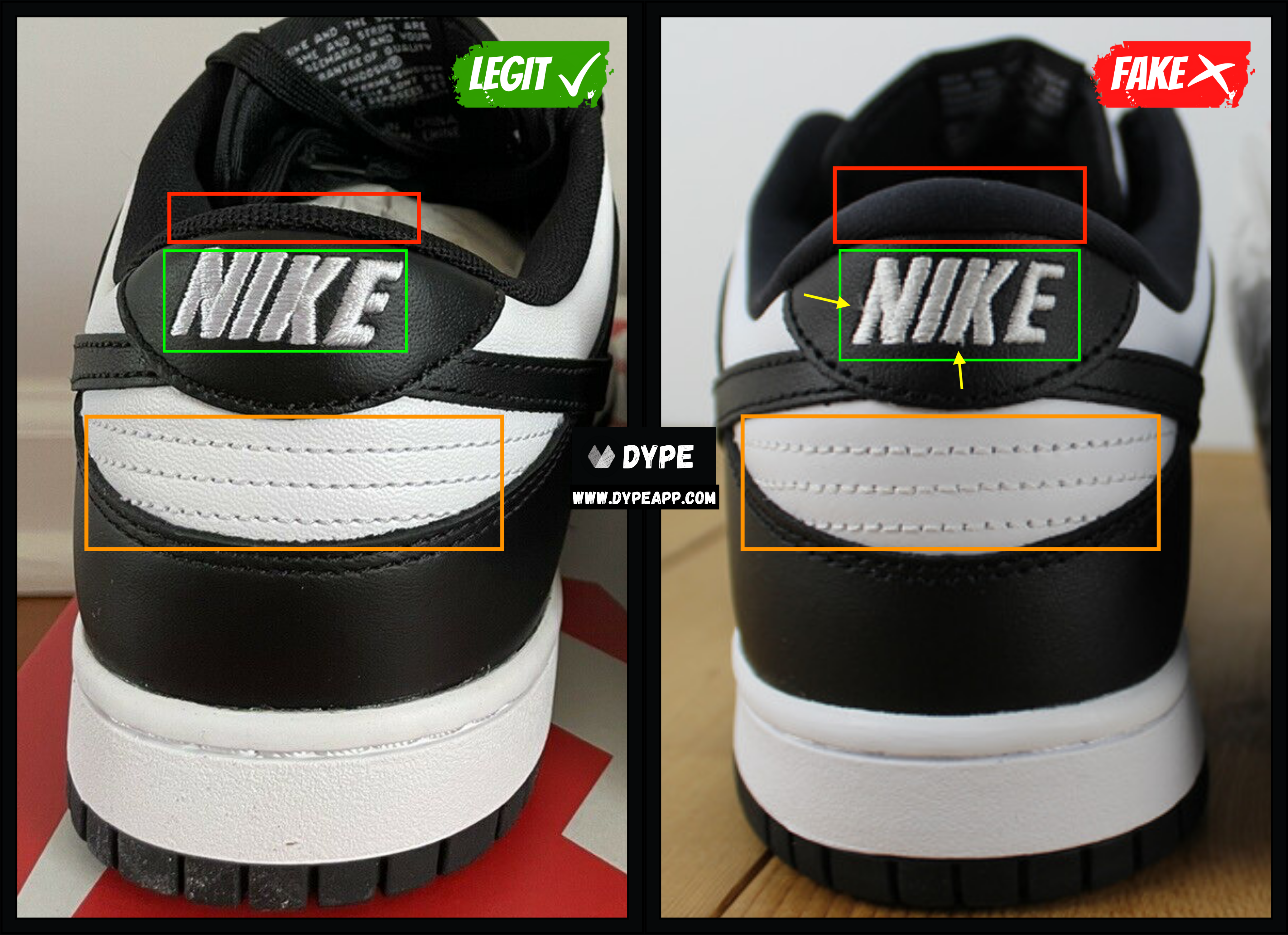 How to Tell if Nike Dunks Are Fake?