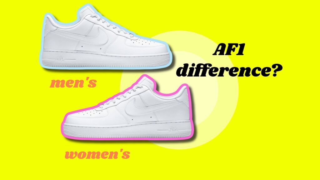 Whats The Difference Between Womens And Mens Air Force 1?