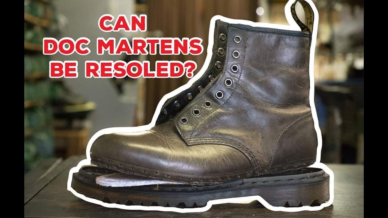 Can Dr Martens Be Resoled?
