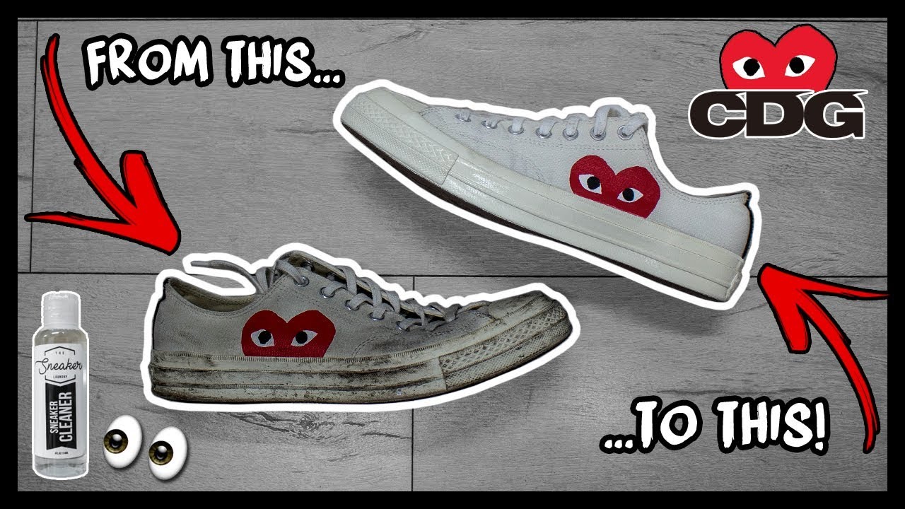 How to Clean Cdg Converse?