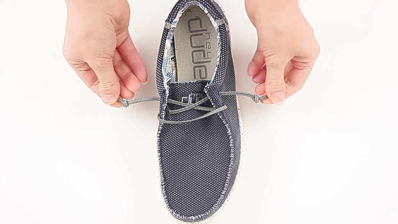 How to Tie Hey Dude Shoes?