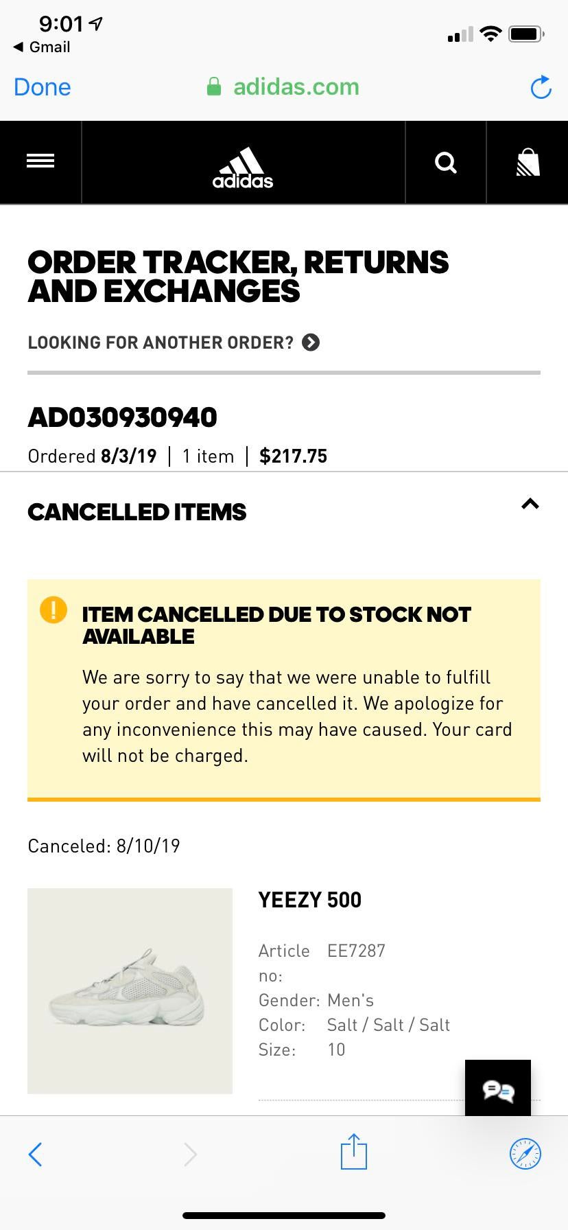 How to Cancel an Order on Adidas Confirmed?