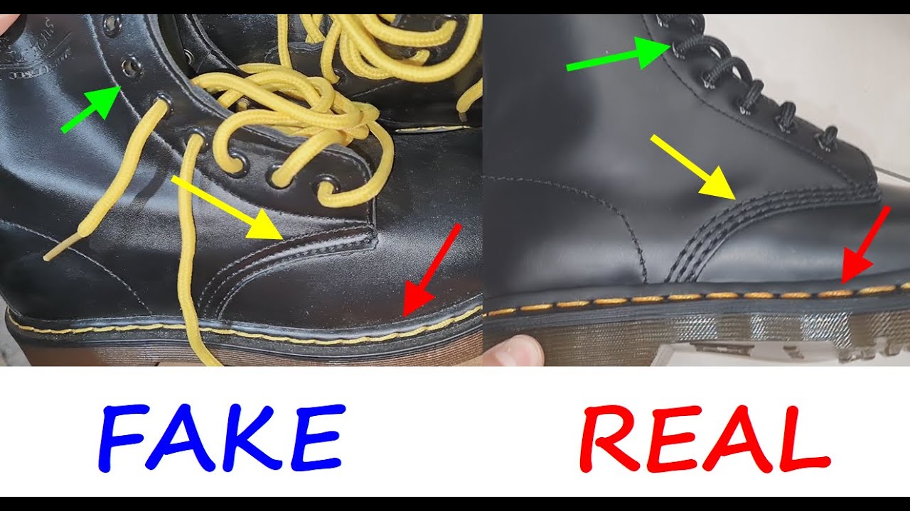 How to Spot Fake Dr Martens?