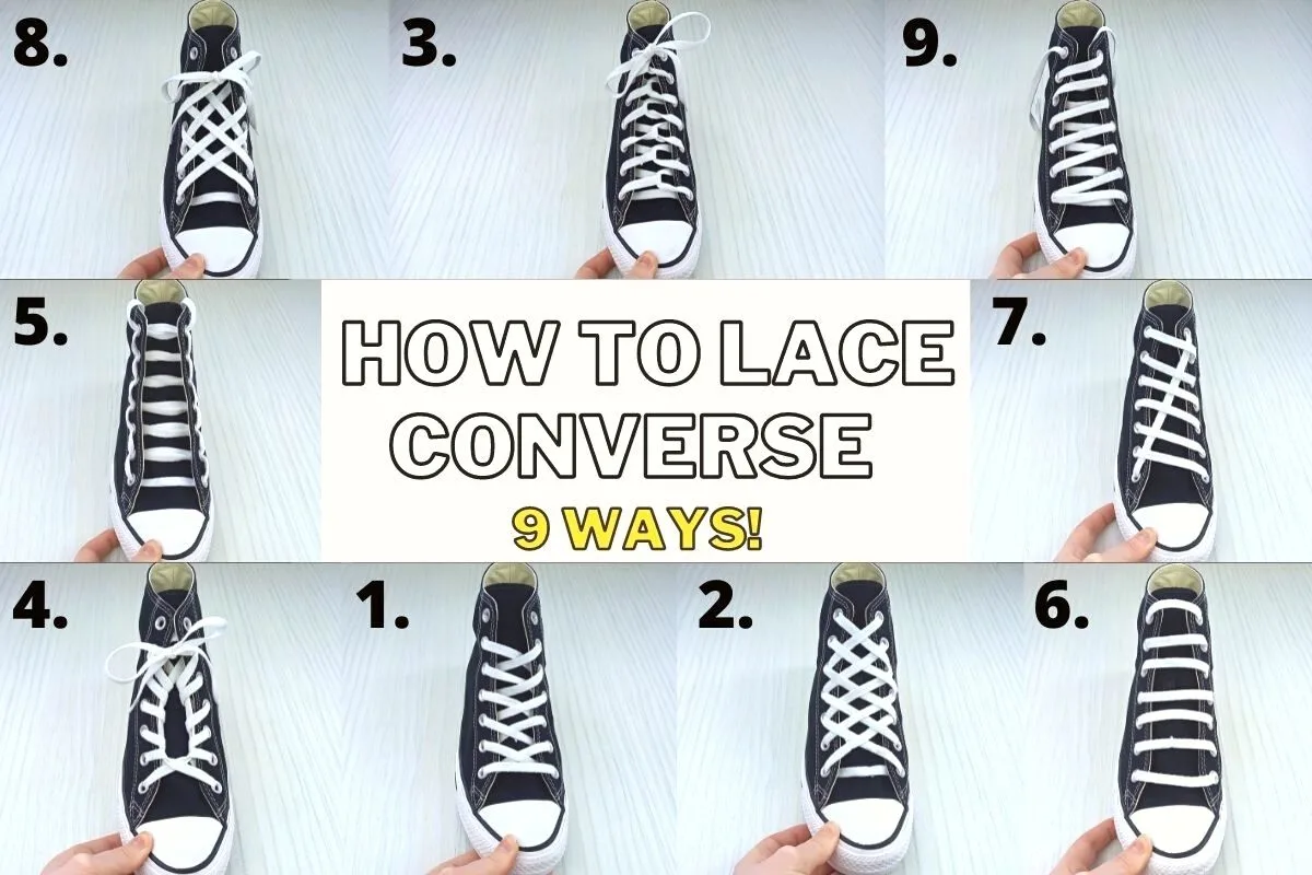 How to Lace Converse Without Tying?