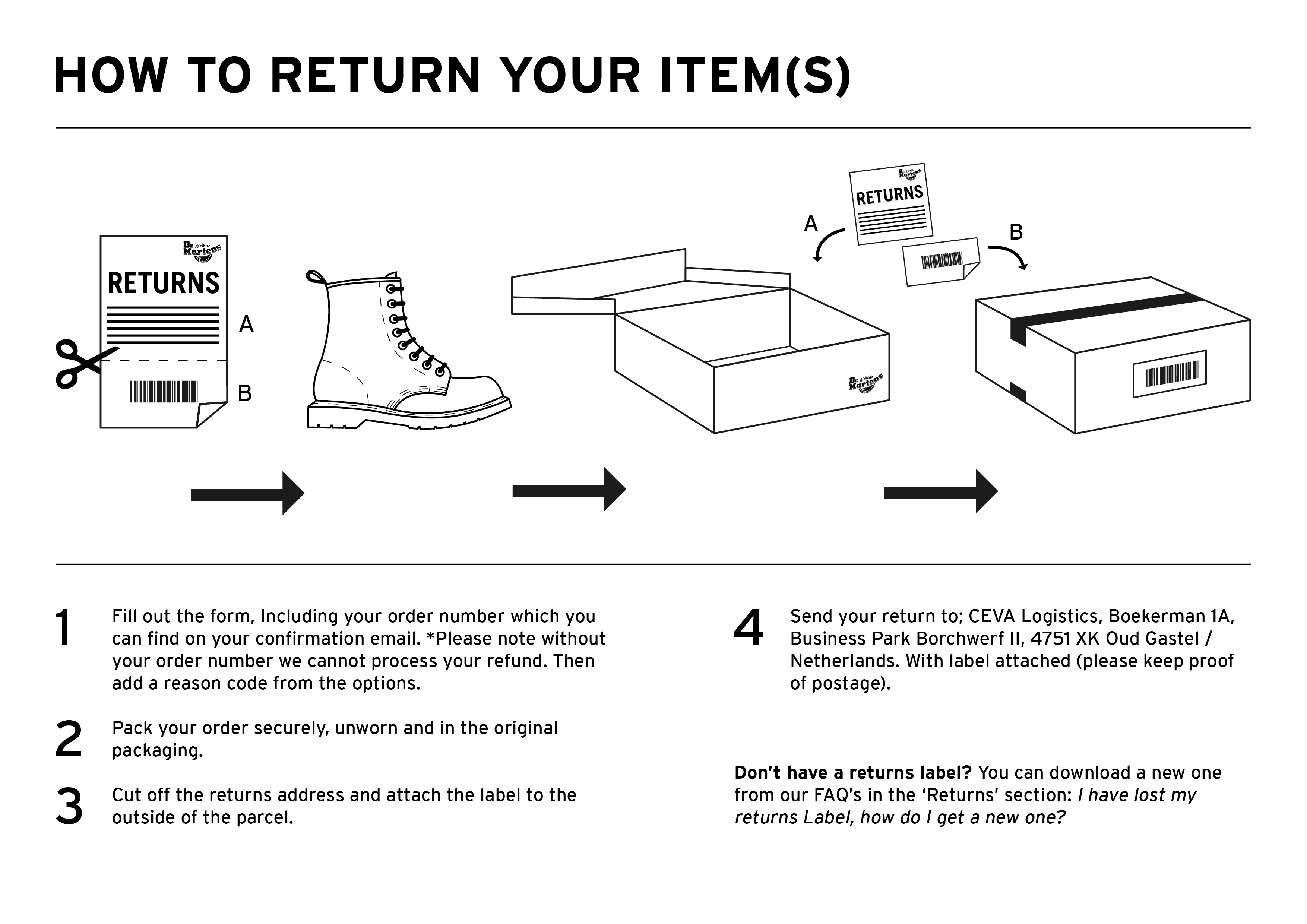 How to Return Dr Martens?