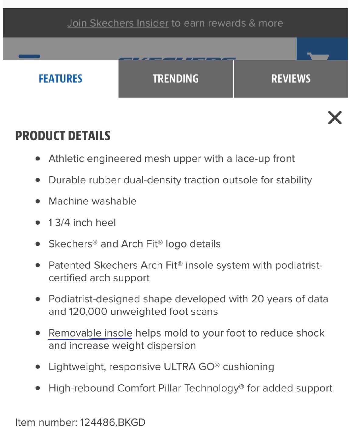 Are Skechers Memory Foam Insoles Removable?