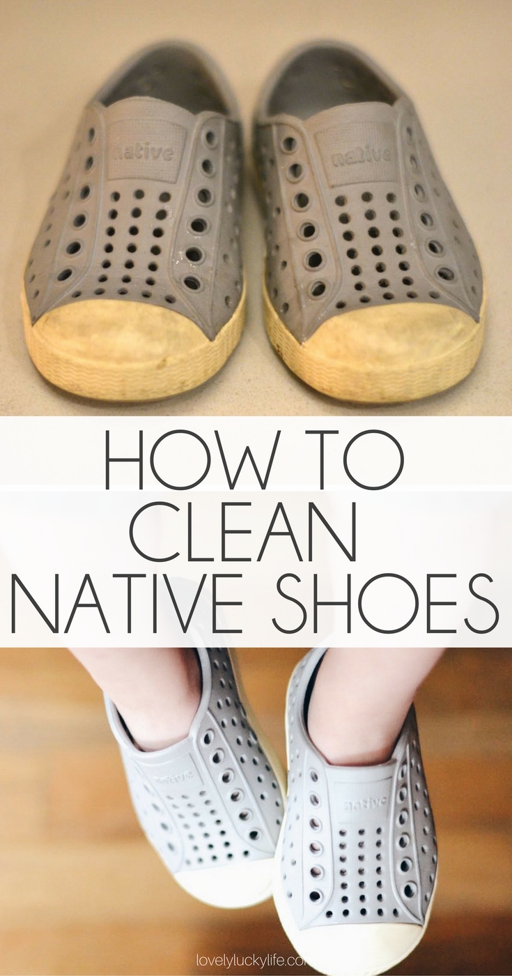 How to Clean Native Shoes?