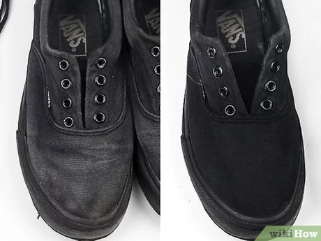 How to Restore Faded Black Vans Shoes?