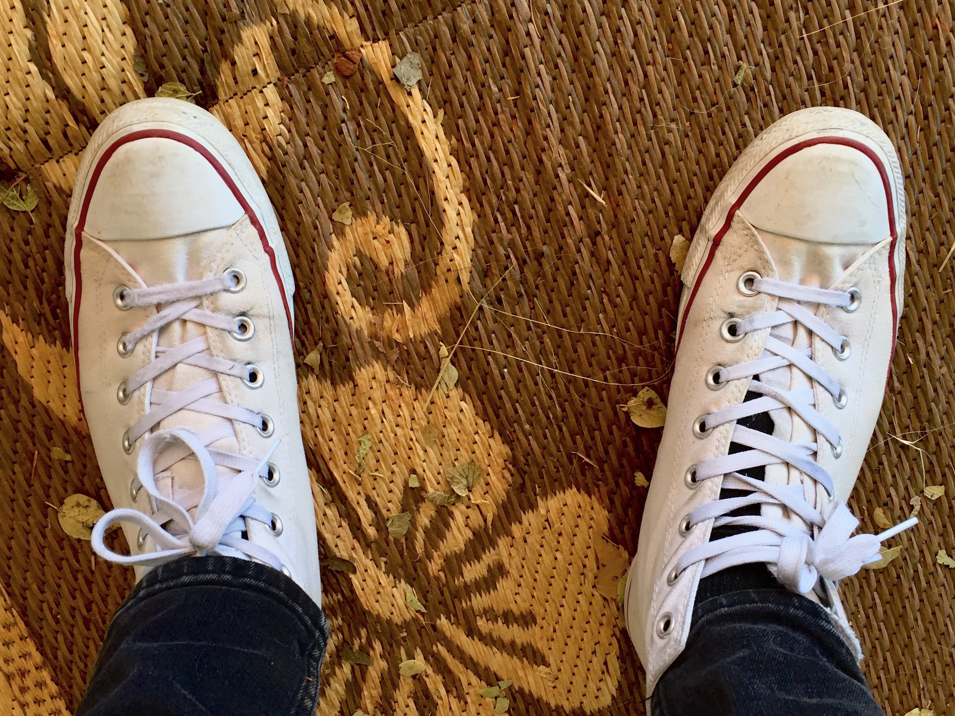 How to Keep Converse Tongue in Place?