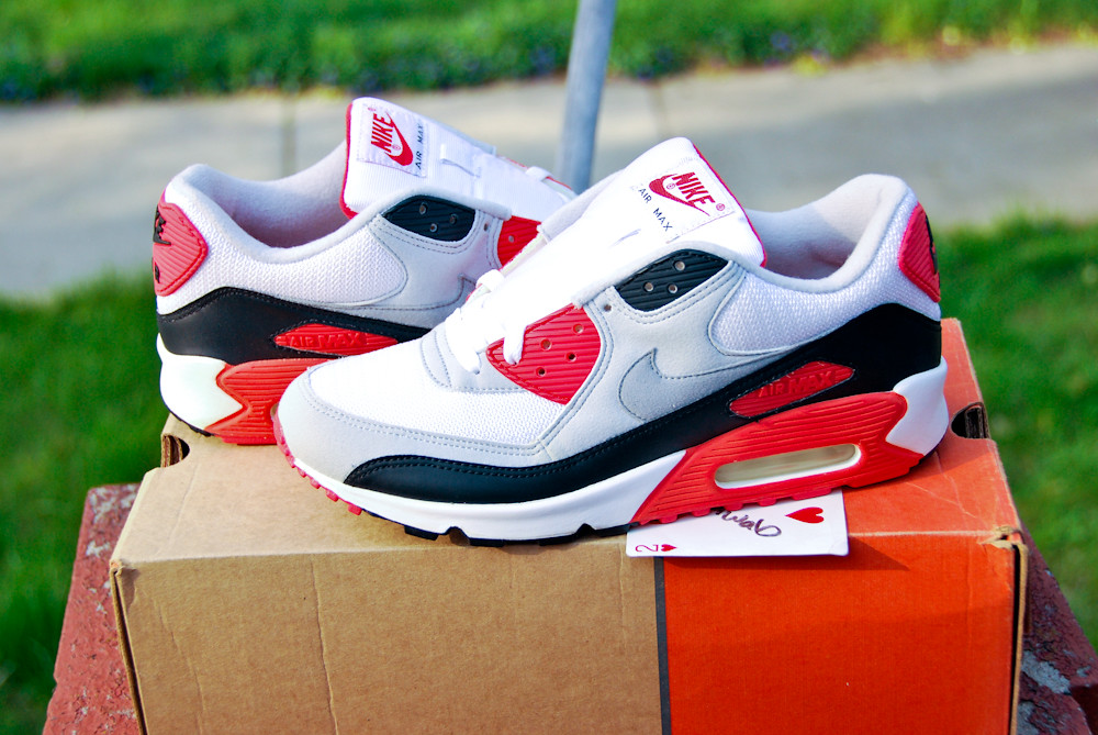 Elevate Your Look With White And Red Nike Air Max