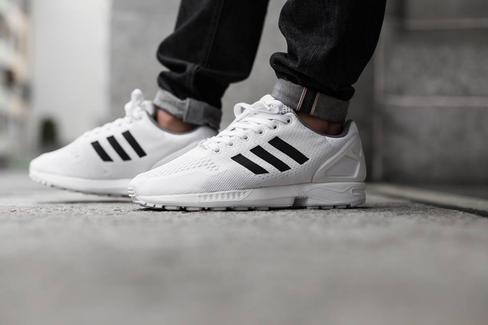 Stay Classic With Adidas White Shoes With Black Stripes