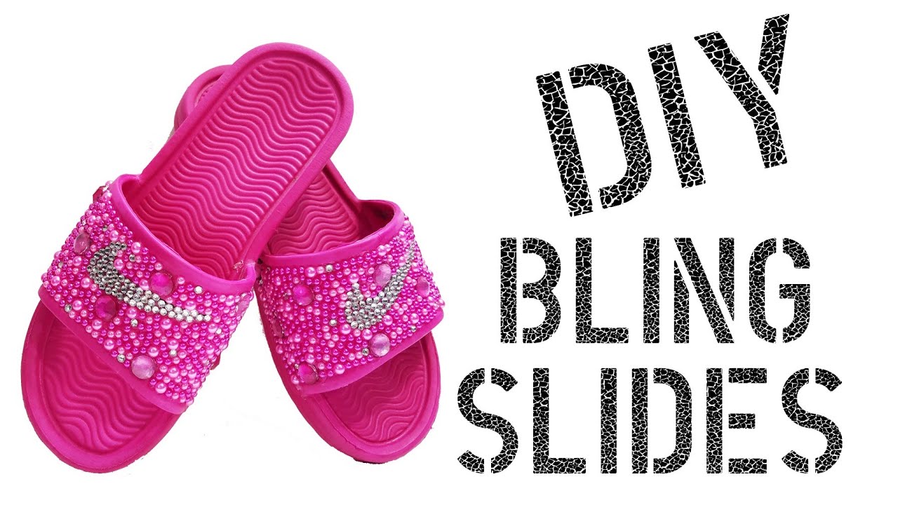 How To Bling Nike Slides?