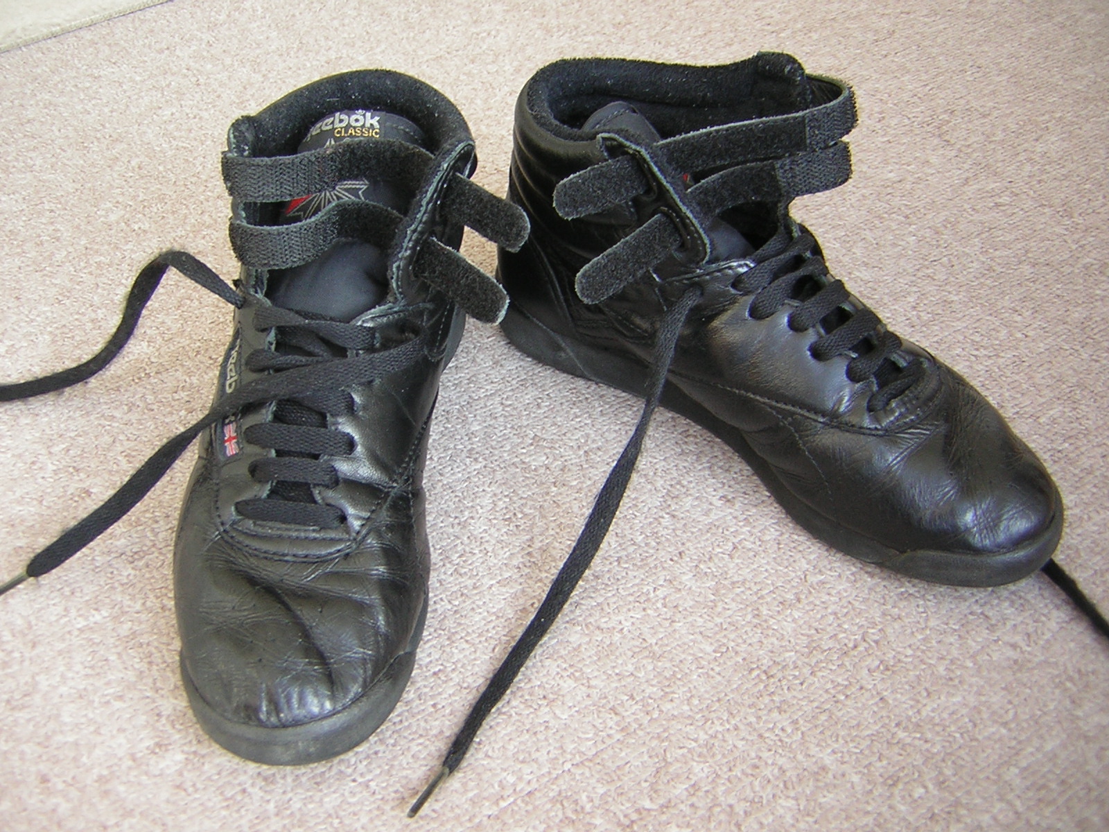 Classic Style: Reebok Freestyle High Top Sneakers