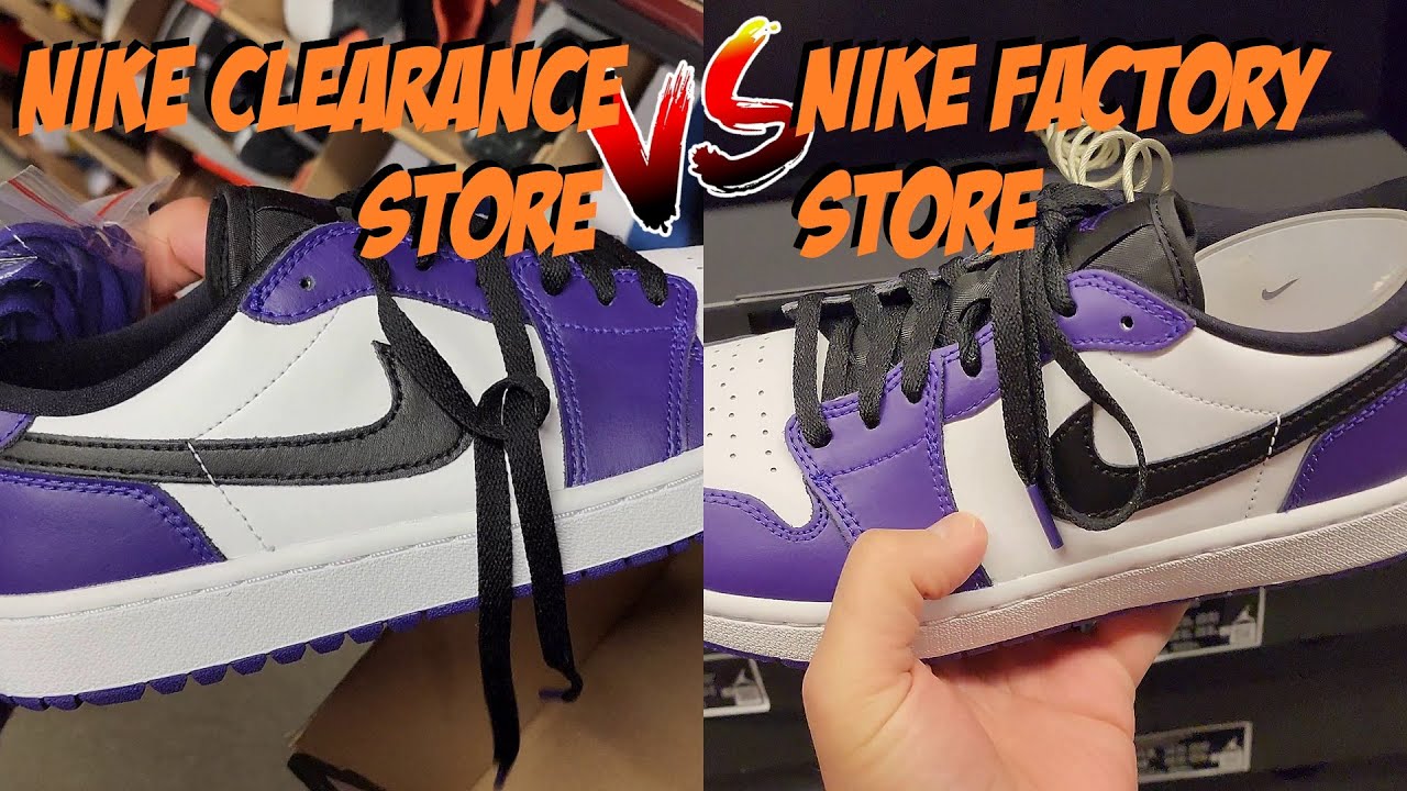 Nike Factory Store Vs Clearance Store What’s The Difference In 2024?