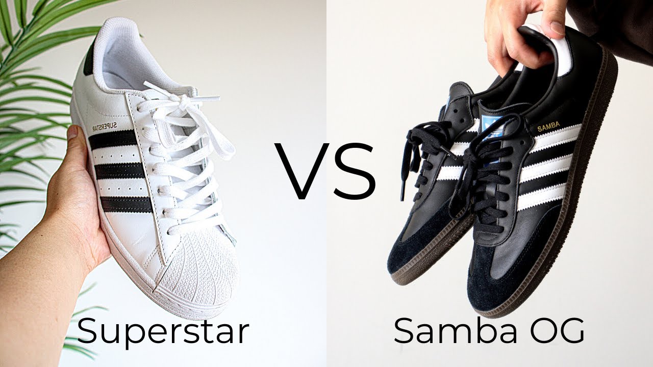 search image 2 Adidas Samba Vs Superstar 2