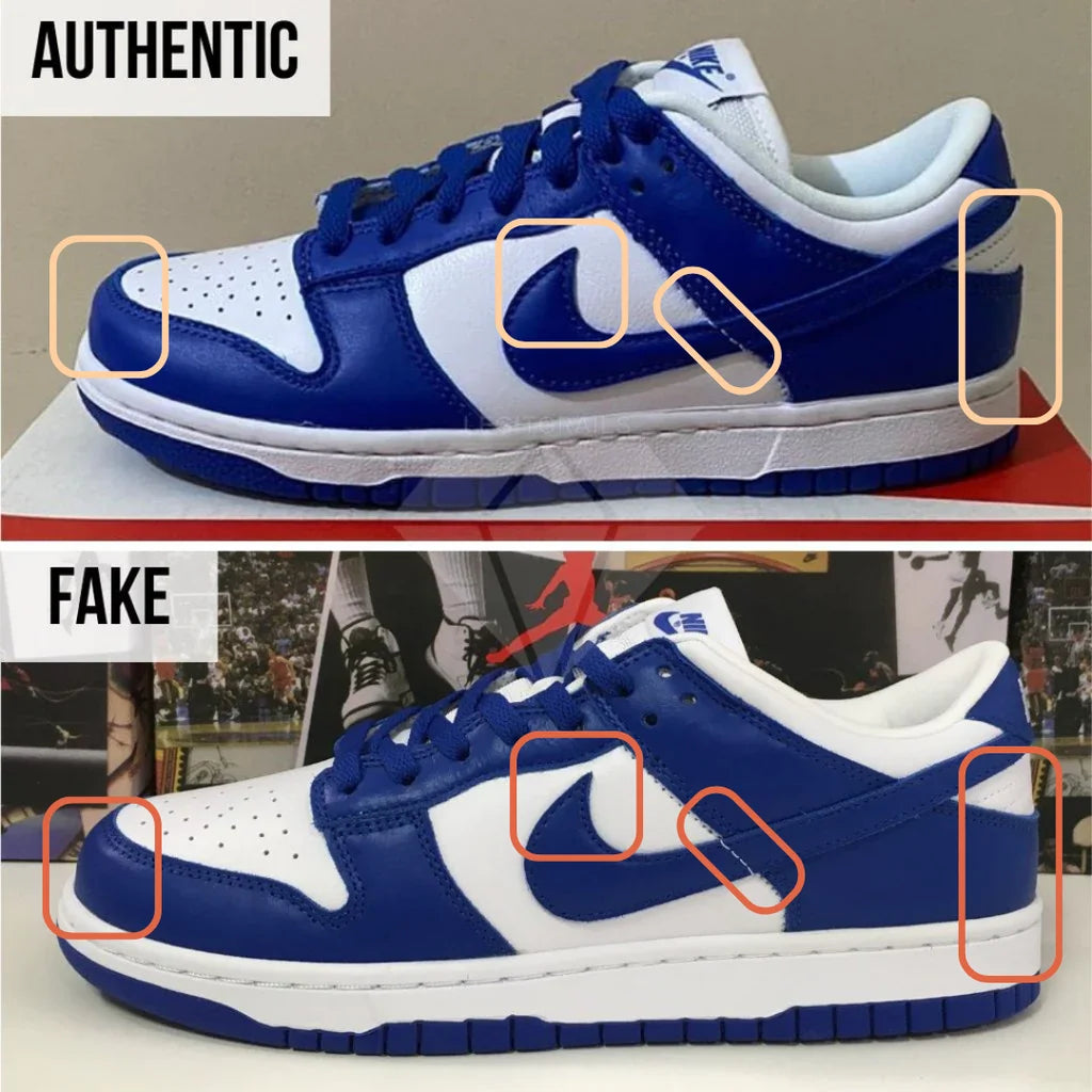 search image 2 Nike Dunk Low Fake Vs Real 2
