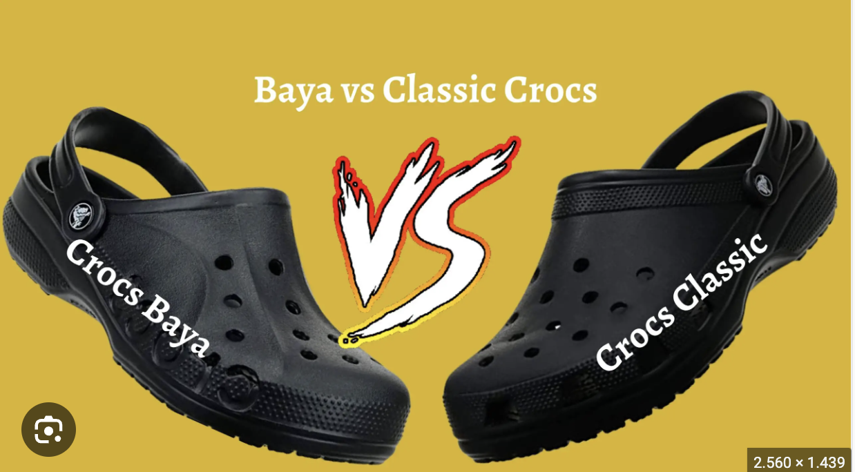Crocs Baya Vs Classic Difference - scrap_google_ccl