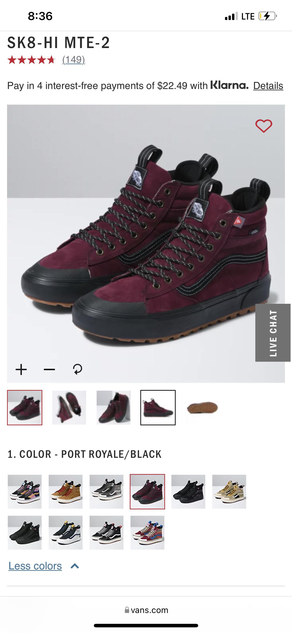 Vans Mte 1 Vs 2 - scrap_google_ccl