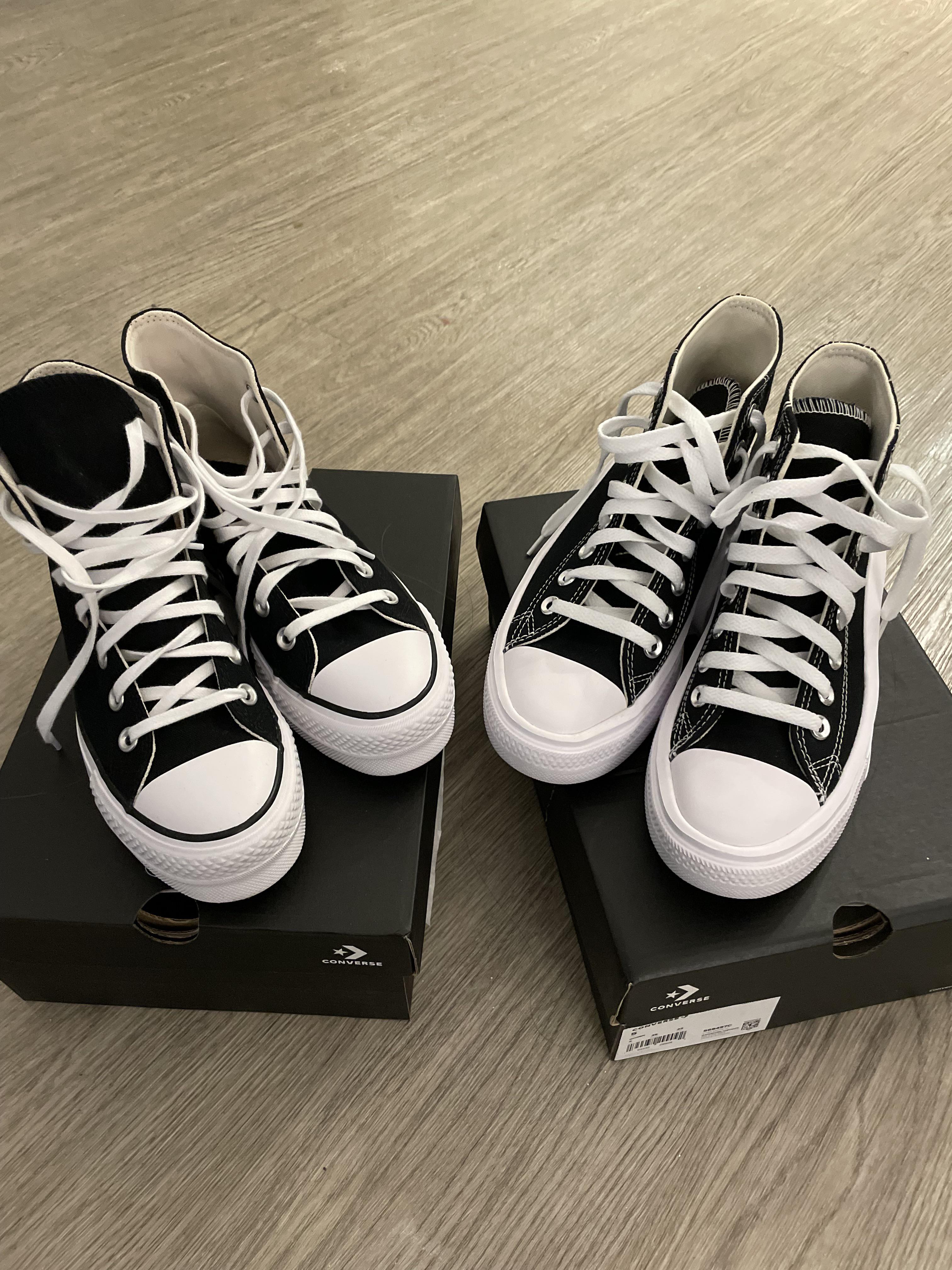 Platform Vs Regular Converse - scrap_google_ccl