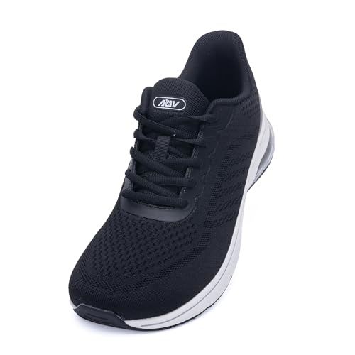 Women's Wide Toe Box Running Shoes Arch Support Orthotic Walking Shoes for Plantar Fasciitis Tennis Athletic Workout Sneakers